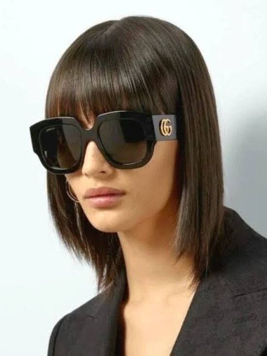 NEW GUCCI SUNGLASSES WOMEN BROWN EYEWEAR GUCCI GG1546S 002